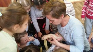 встреча с животными в детском центре наши дети в Марьино (1)