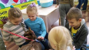 встреча с животными в детском центре наши дети в Марьино (117)