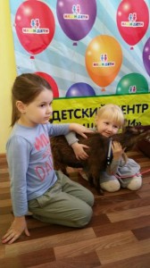встреча с животными в детском центре наши дети в Марьино (120)