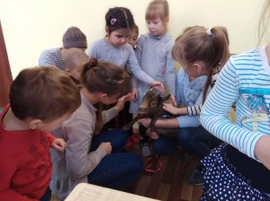 встреча с животными в детском центре наши дети в Марьино (74)