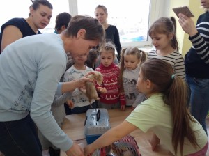 встреча с животными в детском центре наши дети в Марьино (78)